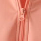 Coral scallped zipper active set