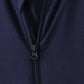 Navy zipper bamboo anti-slip romper