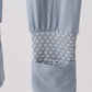 Blue zipper bamboo anti-slip romper
