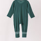 Forest zipper bamboo anti-slip romper