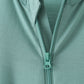 Sage zipper bamboo anti-slip romper