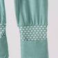 Sage zipper bamboo anti-slip romper