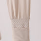 Beige zipper bamboo anti-slip romper