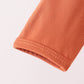 Caramel zipper bamboo romper