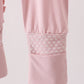 Pink ruffle zipper bamboo anti-slip romper – view 5