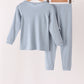 Blue bamboo pajama set – view 5