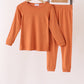 Caramel bamboo pajama set – wholesale for boutiques | Honeydew USA