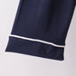 Navy bamboo mom pajama set – view 5