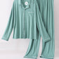 Sage bamboo mom pajama set – wholesale for boutiques | Honeydew USA
