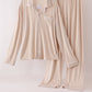 Beige bamboo mom pajama set – wholesale for boutiques | Honeydew USA