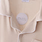 Beige bamboo mom pajama set – view 2