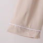 Beige bamboo mom pajama set – view 4