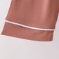 Dusty rose bamboo mom pajama set – view 5