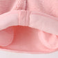 Pink fleece zipper jacket