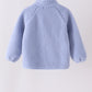 Blue fleece zipper jacket