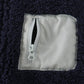 Navy fleece zipper jacket