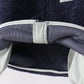 Navy fleece zipper jacket