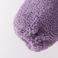 Purple fleece zipper jacket