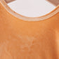 Gold velvet bow dress