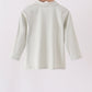 Sage turkey embroidery shirt