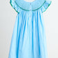 Blue fairy hand smocked dress