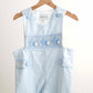 Blue easter bunny hand-smocked boy jonjon