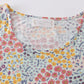 Platinum floral print dress for adult