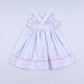 White character ruffle dress