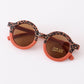 retro round sunglasses UV400 -toddler & kids