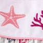 Pink Shell Embroidered Dress