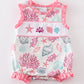 Pink Shell Embroidered Bubble