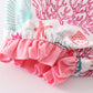 Pink Shell Embroidered Bubble
