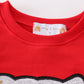 Red georgia bulldog sequin sweatshirt mom & me