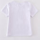 White music fan print mom&me top