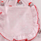 Pink santa print mom pajama pants