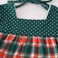 Forest merry christmas plaid mom&me dress