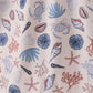 Blue ocean breeze shells print mom&me dress