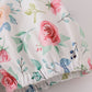Green garden rose mom dress
