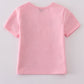 Pink star sequin mom&me top