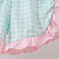 Pink Strawberry Applique Knit Set