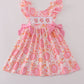 Pink Floral Dress