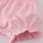 Pink Bow Embroidered Bow Bloomer Set