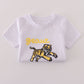 Purple gold LSU geaux tiger sequin set
