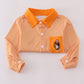 Orange Tennessee go vols applique button down shirt