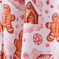 Pink gingerbread house bamboo mom pajmas pants