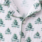Green christmas tree bamboo mom&me pajama set