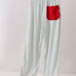Sage gingham mom pajama pants