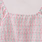 Floral tulip smocked mom dress