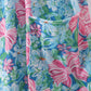 Blue I love MOMMY embroidery women dress