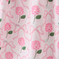Pink bow hydrangea smocked women dress